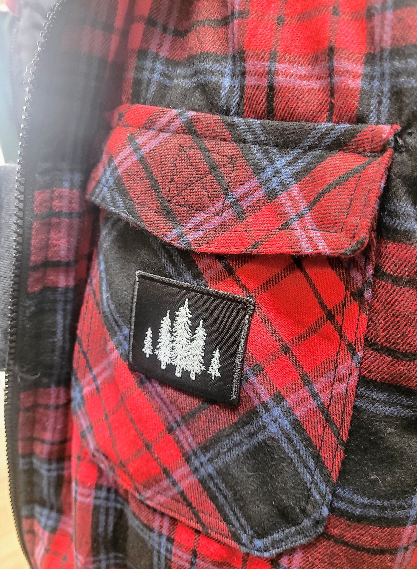 Hooded Flannel Jacket