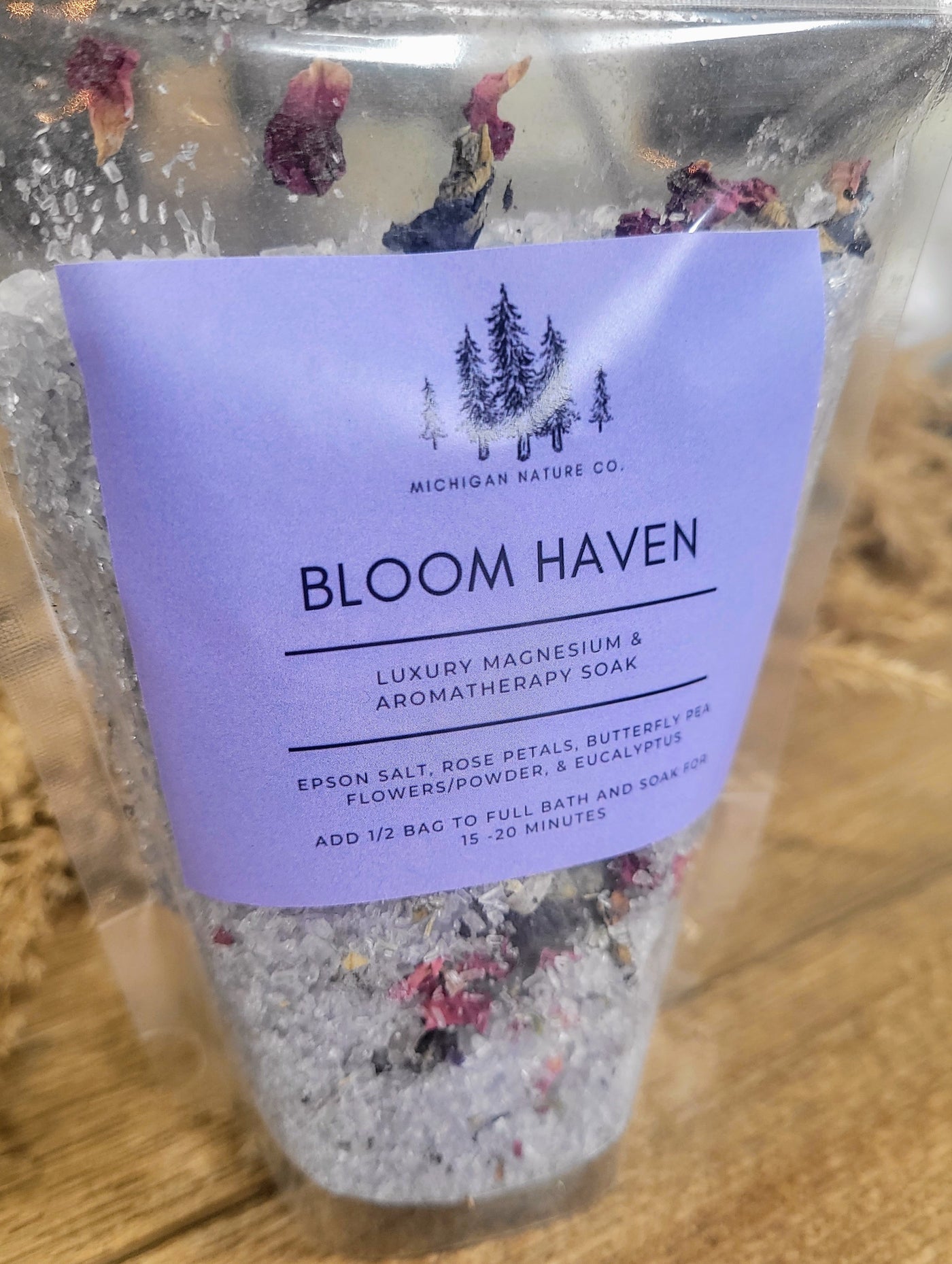 BLOOM HAVEN Luxury Magnesium & Aromatherapy Bath Soak